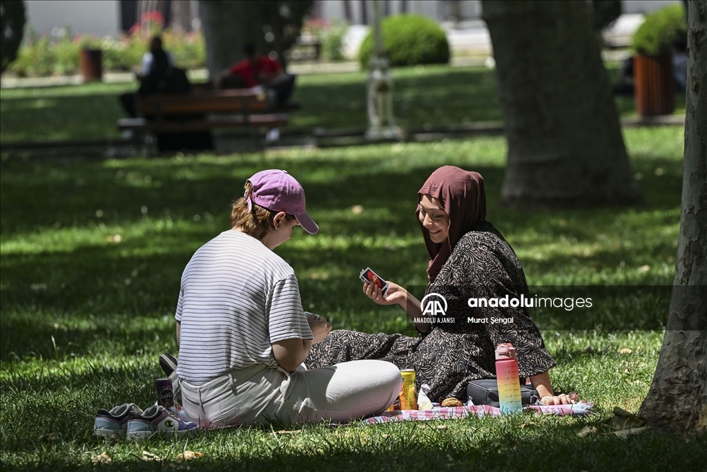 İstanbul'da sıcak hava
