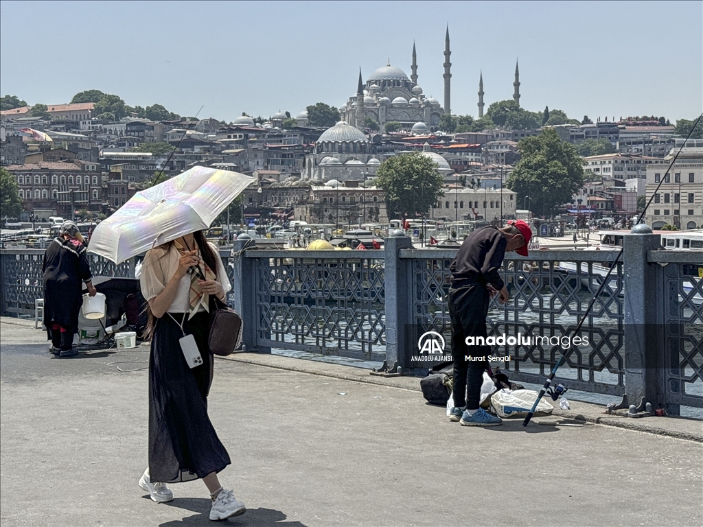 İstanbul'da sıcak hava