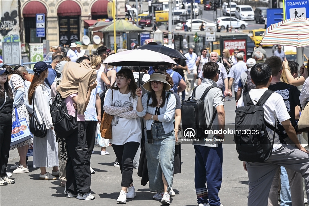 İstanbul'da sıcak hava