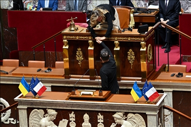 Президент Украины произнес речь перед Национальным собранием Франции