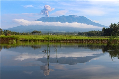 Indonezija: Planina Marapi izbacuje vulkanski pepeo