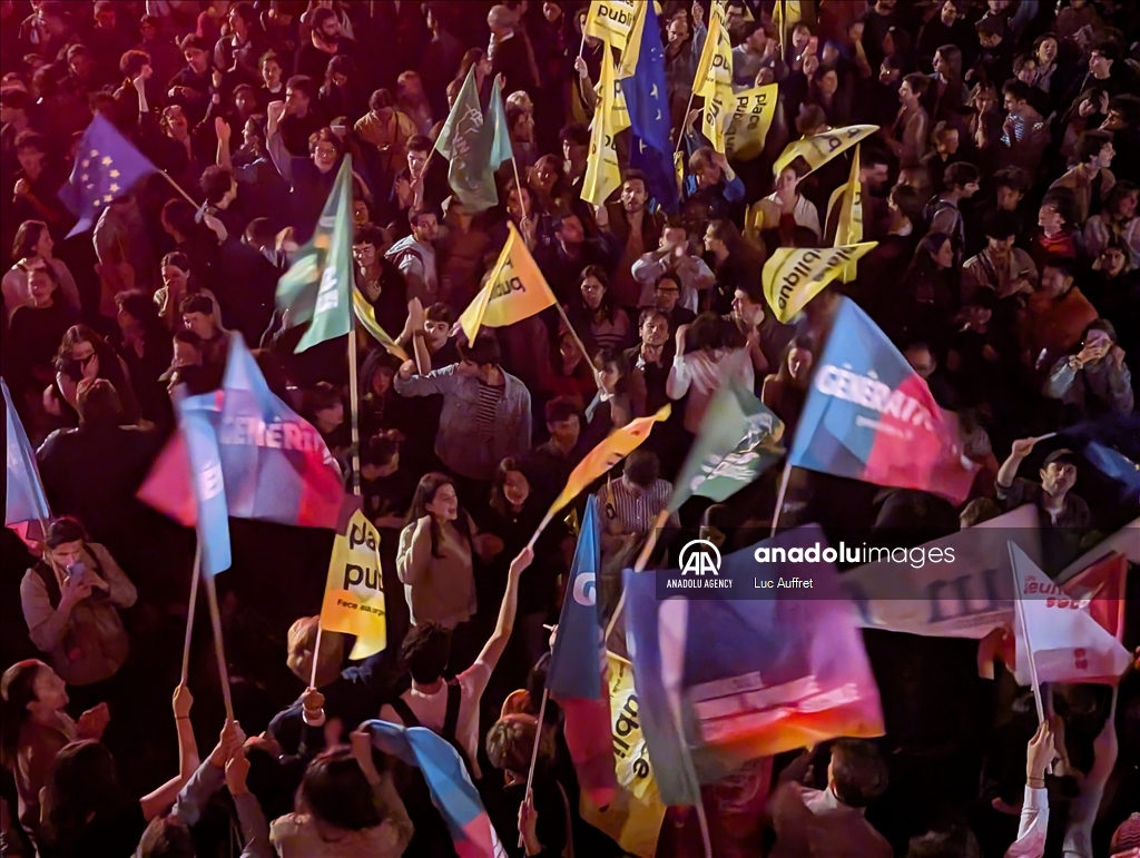 Крайне правые партии, победившие на выборах в Европарламент во Франции, подверглись протестам