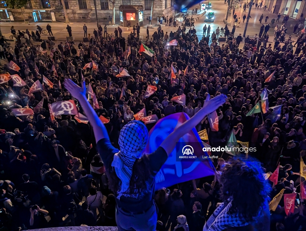 Крайне правые партии, победившие на выборах в Европарламент во Франции, подверглись протестам