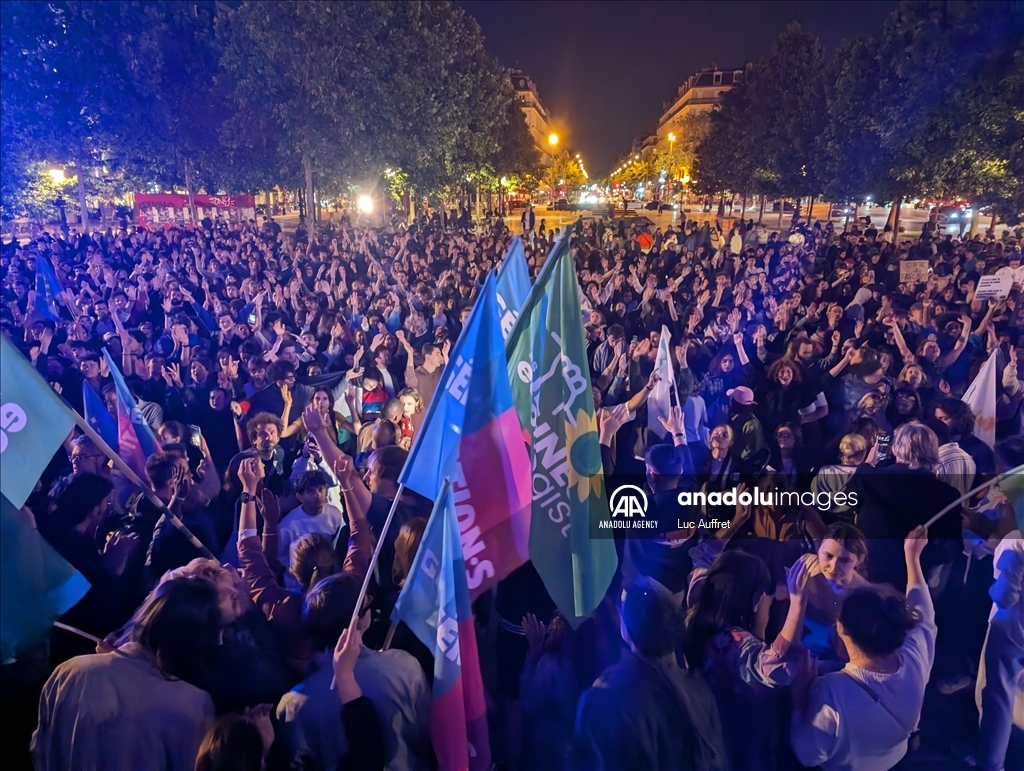 Крайне правые партии, победившие на выборах в Европарламент во Франции, подверглись протестам