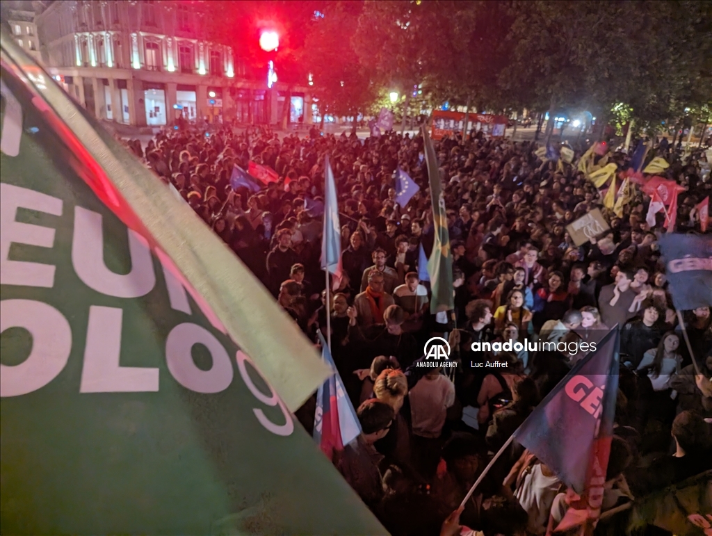 Крайне правые партии, победившие на выборах в Европарламент во Франции, подверглись протестам