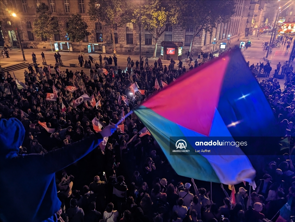 Крайне правые партии, победившие на выборах в Европарламент во Франции, подверглись протестам