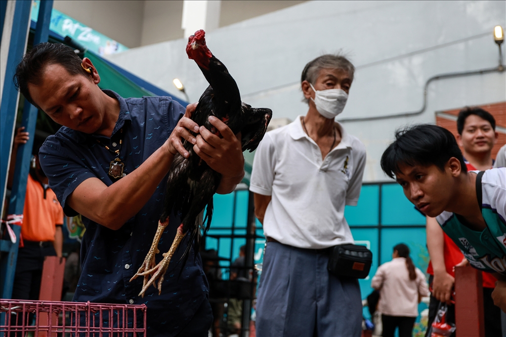 Aftermath of fire in Bangkok Market, Thailand
