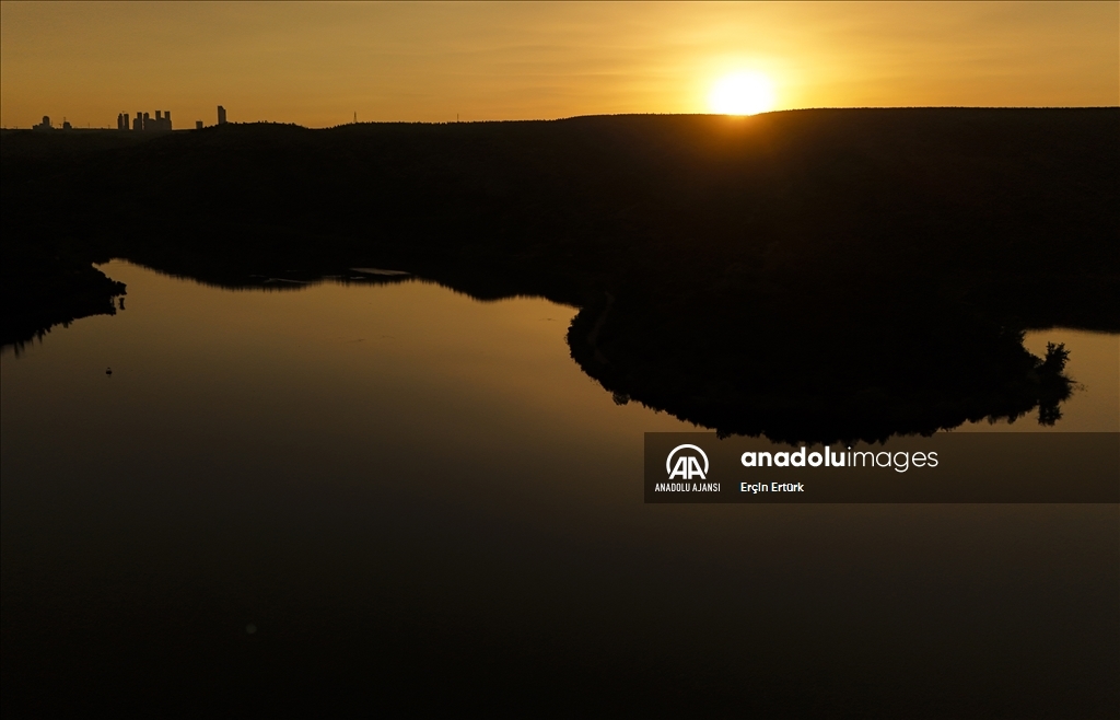 Ankara'da gün batımı