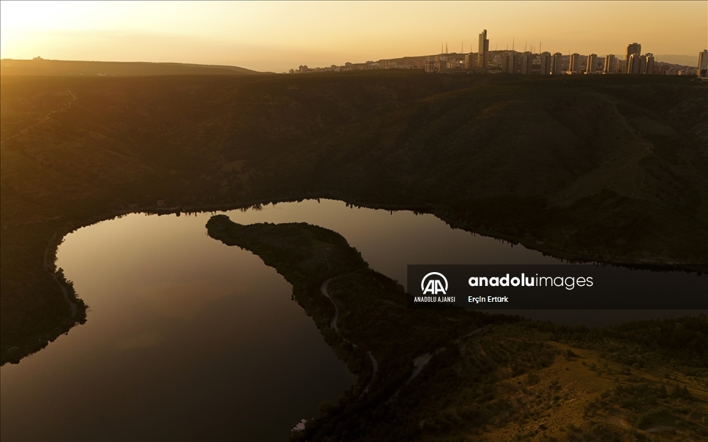 Ankara'da gün batımı