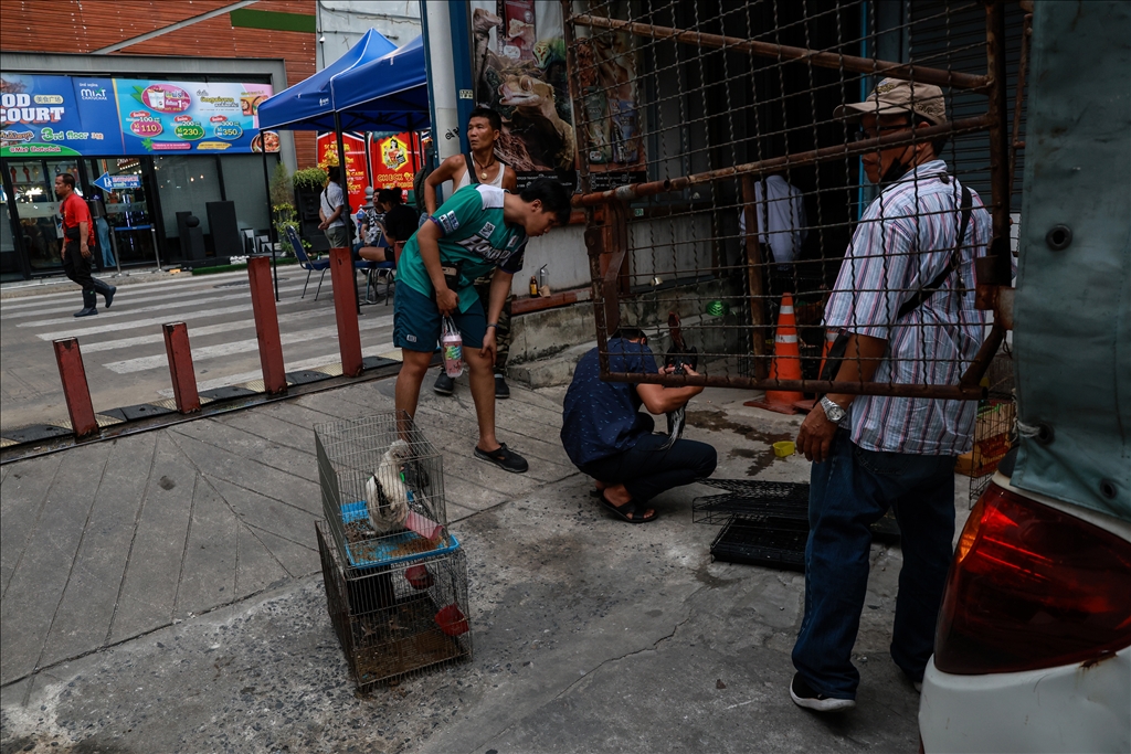 Aftermath of fire in Bangkok Market, Thailand