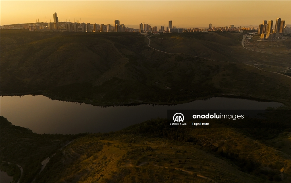 Ankara'da gün batımı