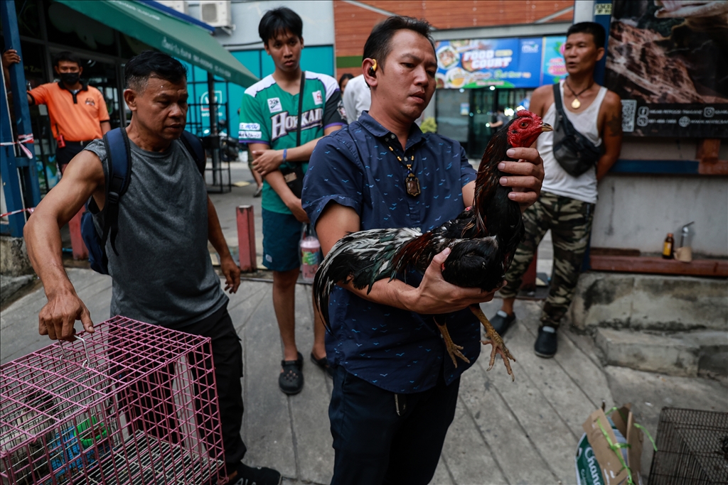 Aftermath of fire in Bangkok Market, Thailand