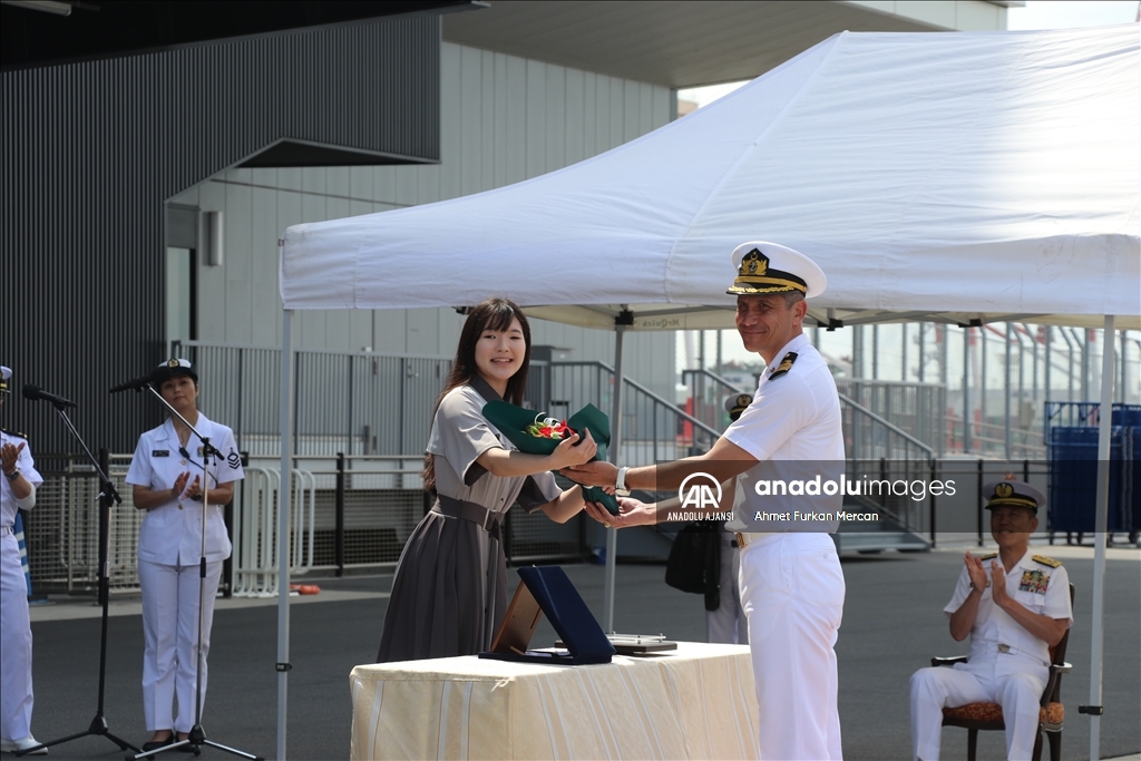 TCG Kınalıada, Türk-Japon ilişkilerinin 100. yılında Tokyo'da