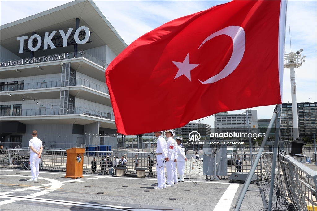 TCG Kınalıada, Türk-Japon ilişkilerinin 100. yılında Tokyo'da