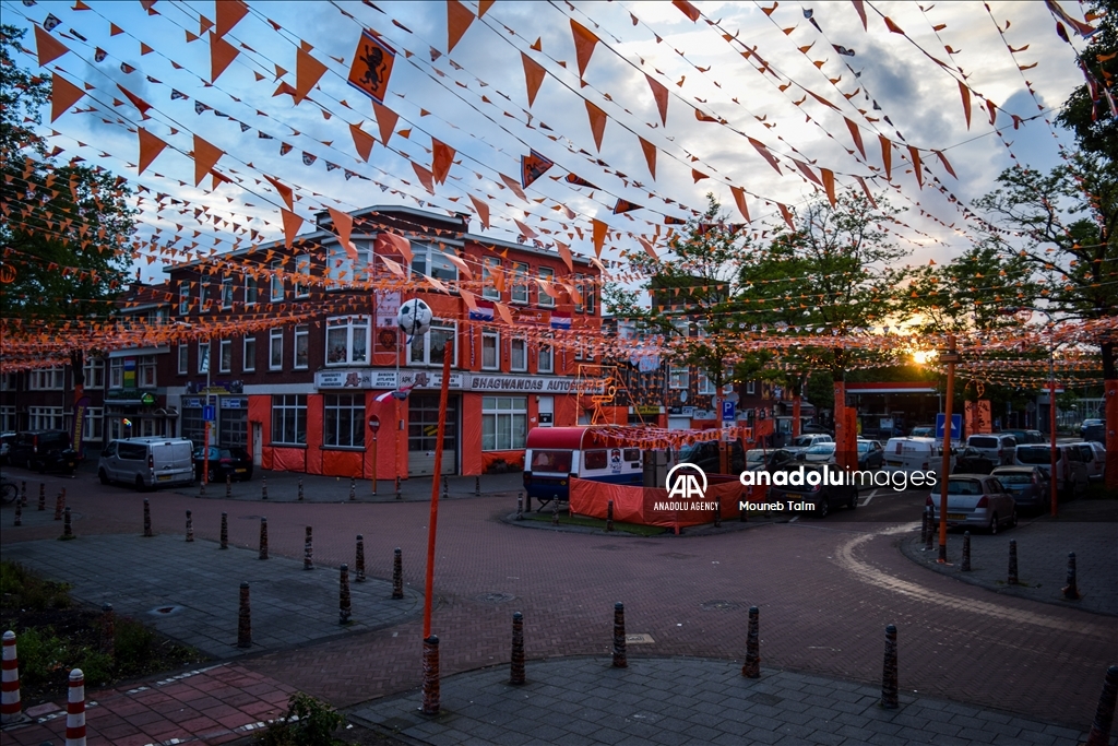 The most beautiful orange street in the Netherlands
