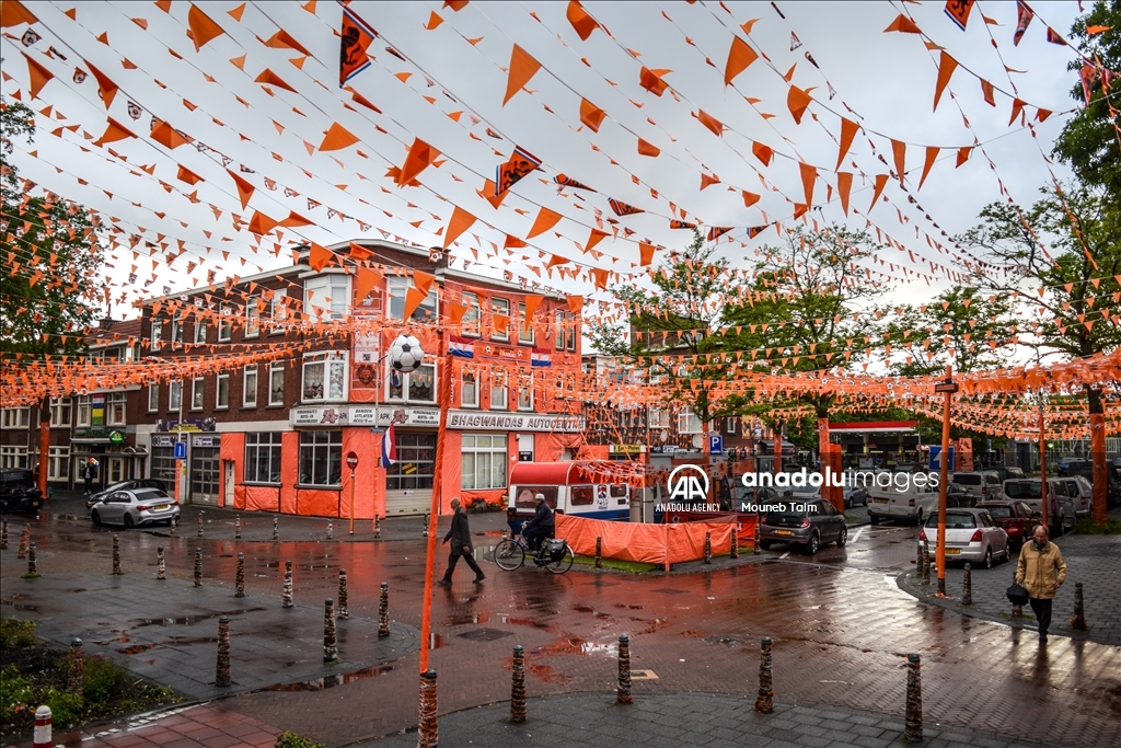 The most beautiful orange street in the Netherlands