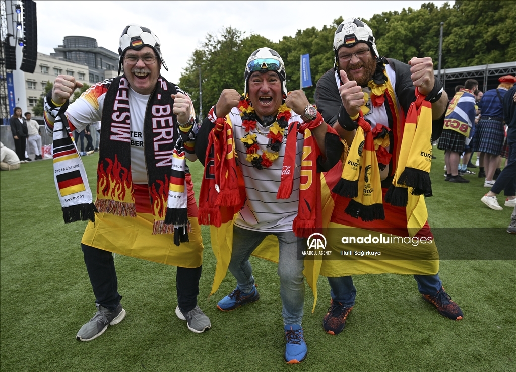 Euforija pred početak EURO 2024: Njemački navijači u nacionalnim bojama