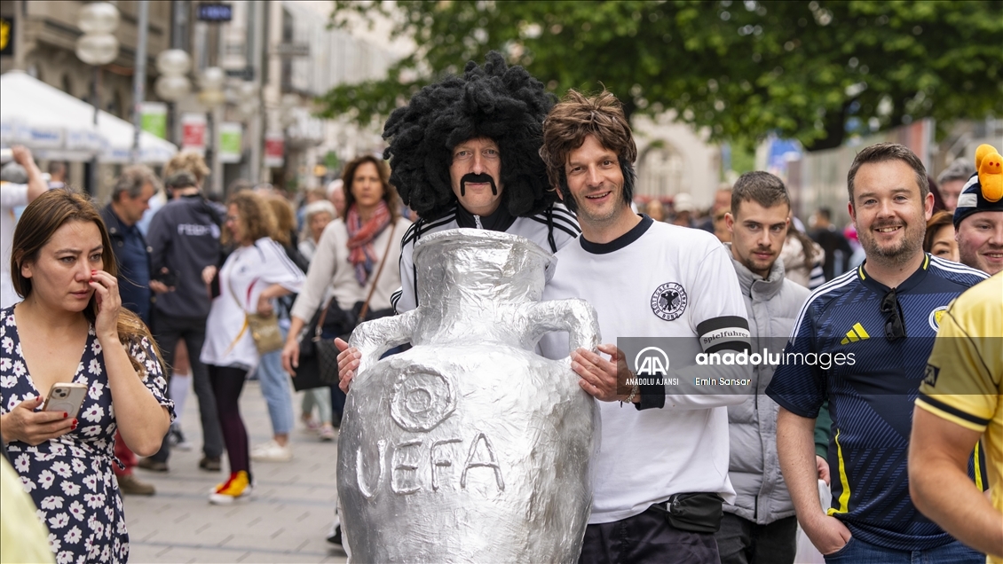 Münih'te EURO 2024 coşkusu yaşanıyor