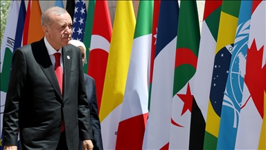 Cumhurbaşkanı Erdoğan, G7 Yüksek Düzeyli Oturumu'na katıldı