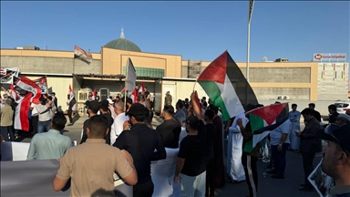 Pro-Palestinian demonstration in Kirkuk
