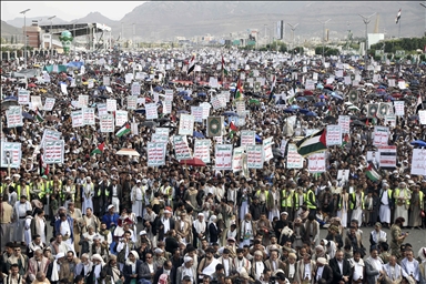 اليمن.. تنظيم عشرات المسيرات للتنديد بـ"جرائم الإبادة" في غزة