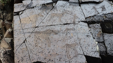 Kazakistan’da Göktürkler dönemine ait Tamgalı petroglifleri halen korunuyor