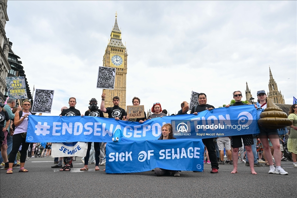"Restore Nature Now" march by environmental activists in London
