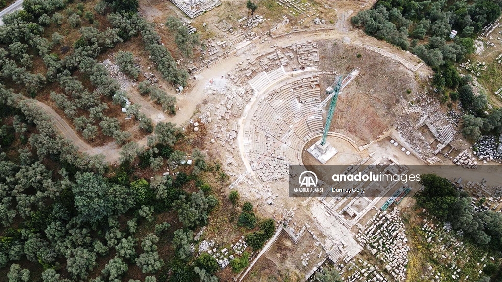 "Gladyatörler kenti" Stratonikeia'da Geleceğe Miras Projesi ile çalışmalar hızlandı