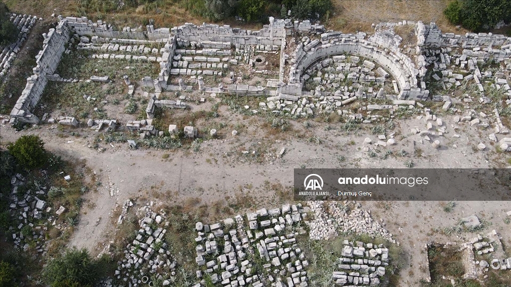 "Gladyatörler kenti" Stratonikeia'da Geleceğe Miras Projesi ile çalışmalar hızlandı