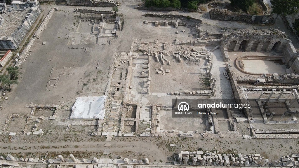 "Gladyatörler kenti" Stratonikeia'da Geleceğe Miras Projesi ile çalışmalar hızlandı