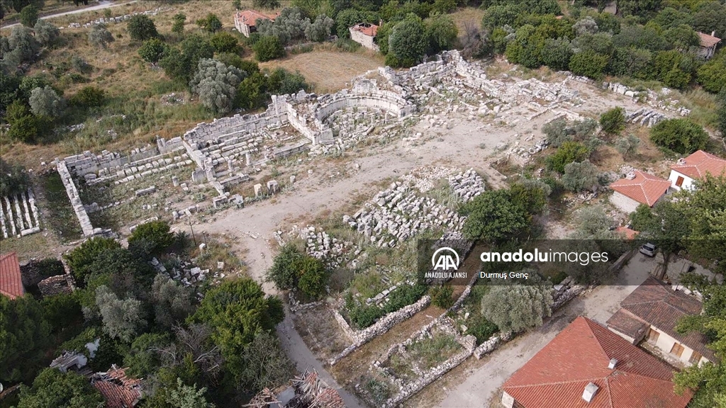 "Gladyatörler kenti" Stratonikeia'da Geleceğe Miras Projesi ile çalışmalar hızlandı