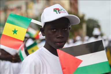 السنغال.. خروج مسيرة تضامنية مع فلسطين