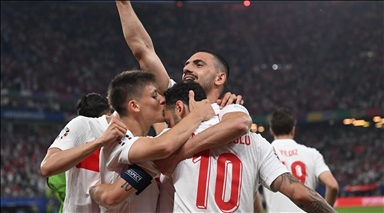 EURO 2024 F Grubu son maçında Türkiye, 6 puanla grubunu ikinci sırada tamamlayarak son 16 turuna yükseldi 