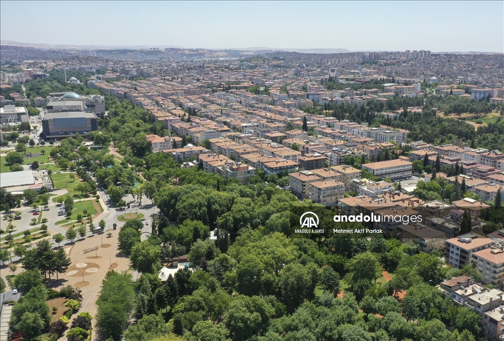 Gaziantep'te kişi başına düşen yeşil alanın 15 metrekareye çıkarılması hedefleniyor
