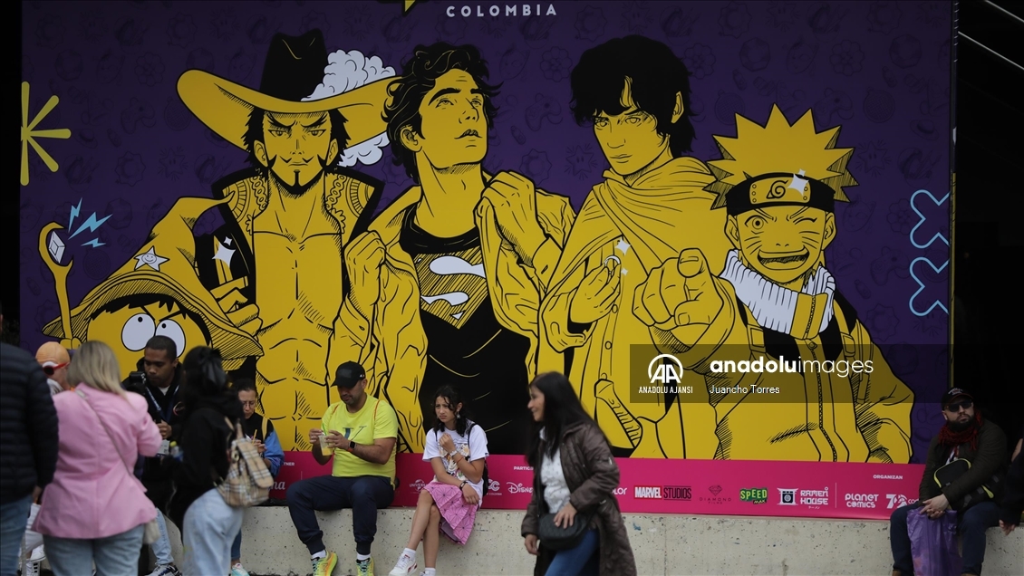 Kolombiya'da Comic Con fuarı