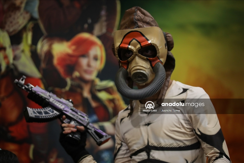 Kolombiya'da Comic Con fuarı