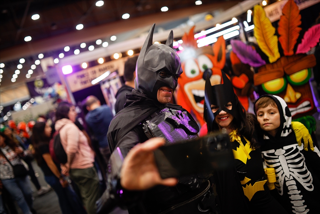 Kolombiya'da Comic Con fuarı
