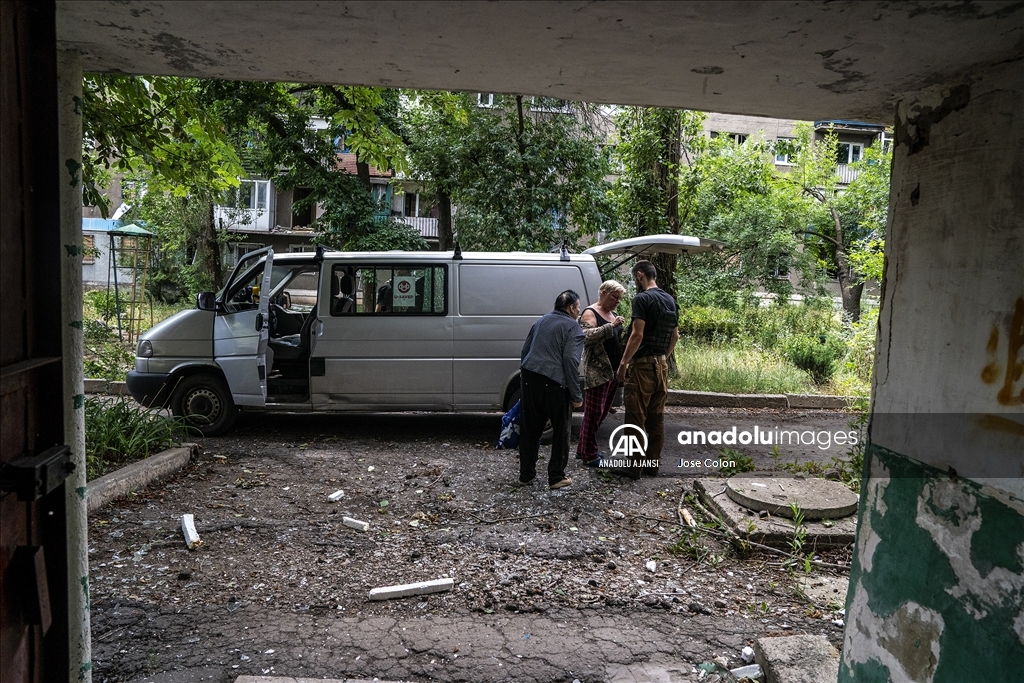 Ukrayna'nın Toretsk bölgesindeki sivillerin tahliyesi devam ediyor
