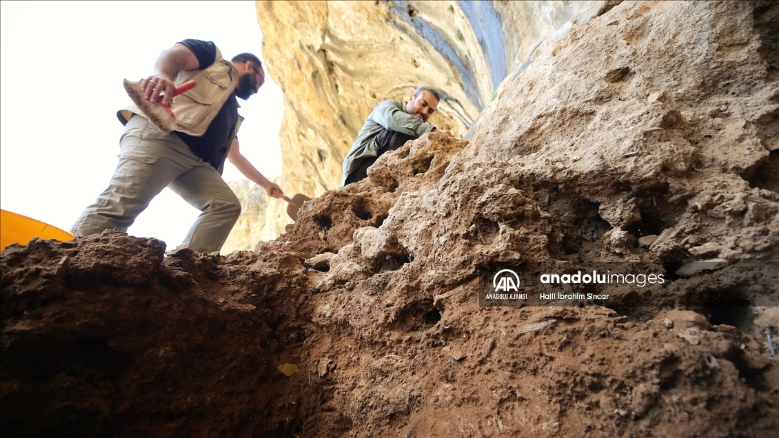 Mardin'deki Uluköy Mağarası'nda yaklaşık 350 bin yıllık buluntulara ulaşıldı