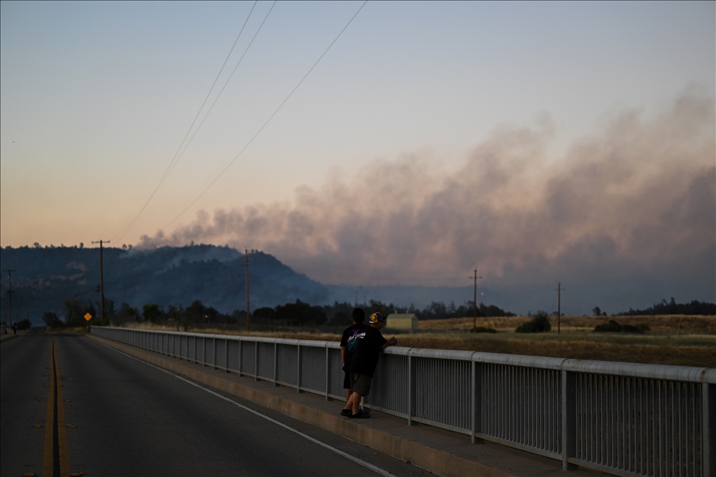 Thompson Fire: Wildfire in Butte County of California