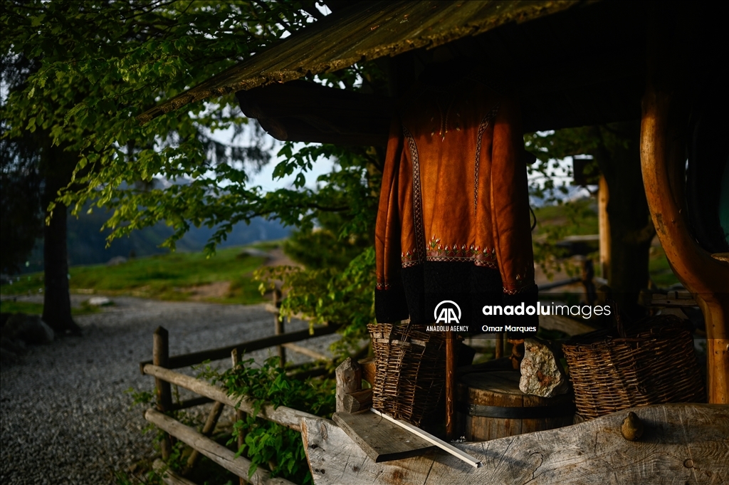 Poland's Cultural sheep grazing in Tatra Mountains