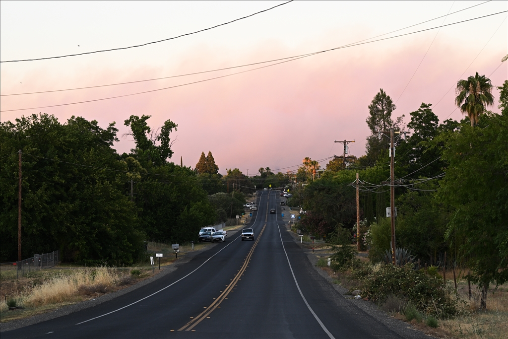 Thompson Fire: Wildfire in Butte County of California