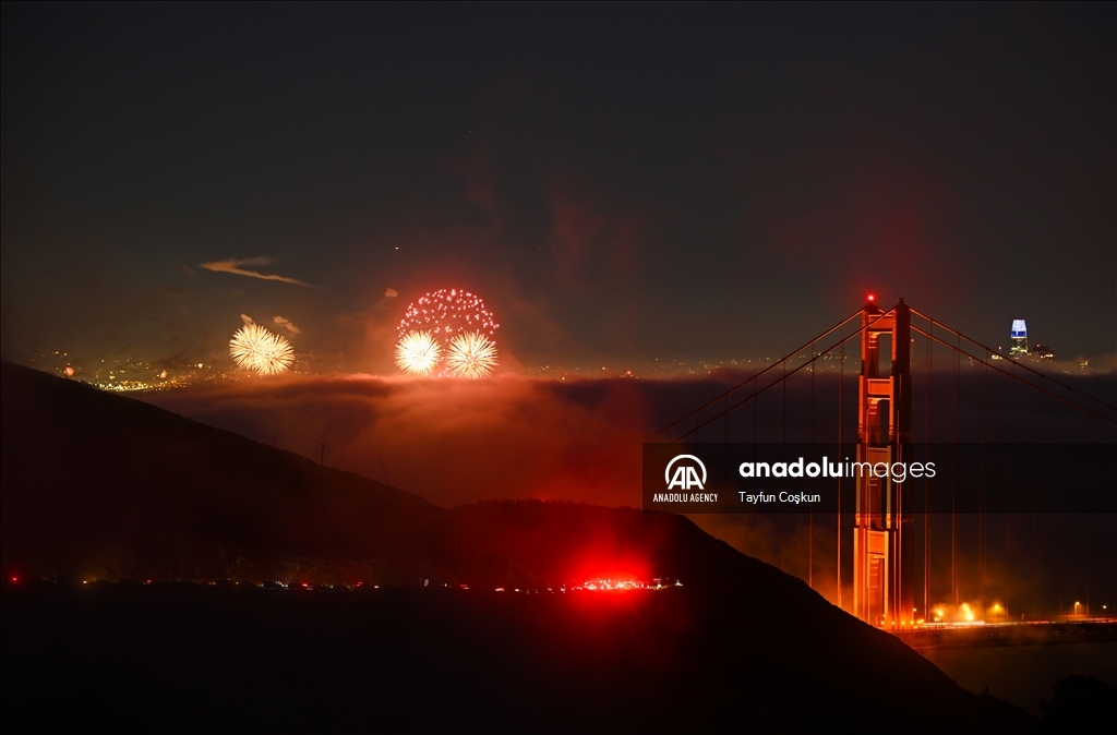4th of July Fireworks in San Francisco