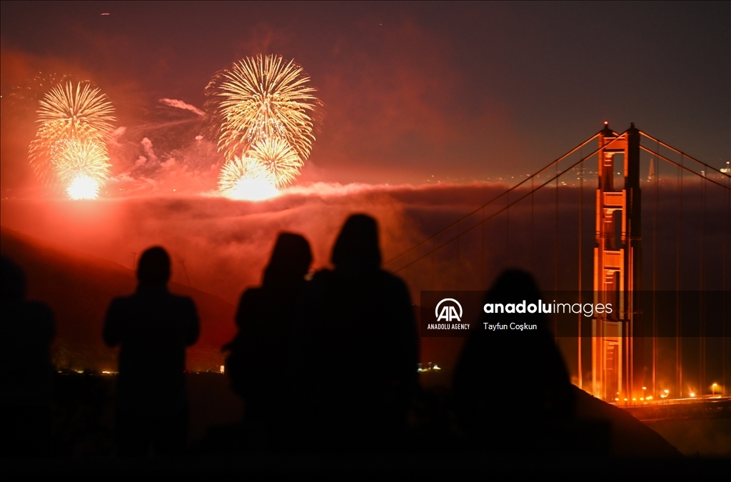 4th of July Fireworks in San Francisco
