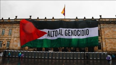 Bogota'da Filistin'e destek konseri düzenlendi