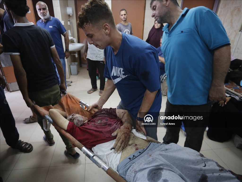 İsrail ordusu Gazze'de sivillerin sığındığı okulu vurdu