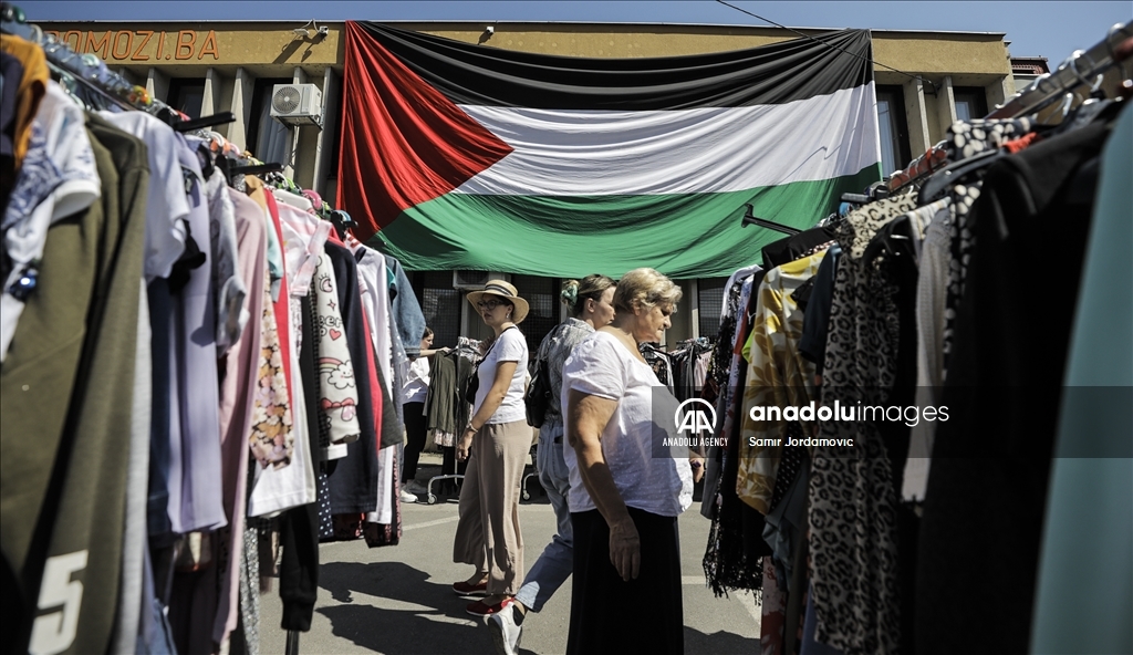 В Сараево организовали сбор помощи для Газы
