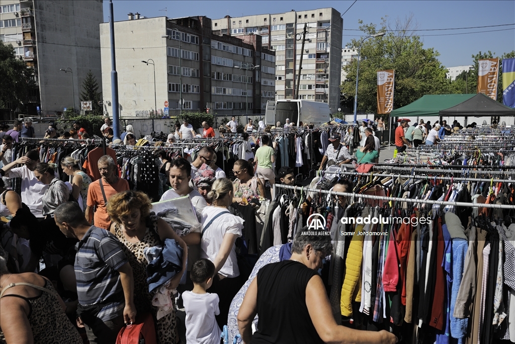 В Сараево организовали сбор помощи для Газы