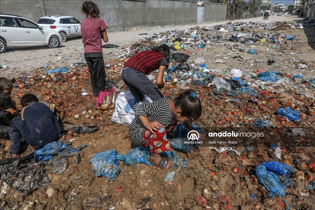 İsrail'in saldırıları altındaki Gazze'de yaşanan açlık felaketi
