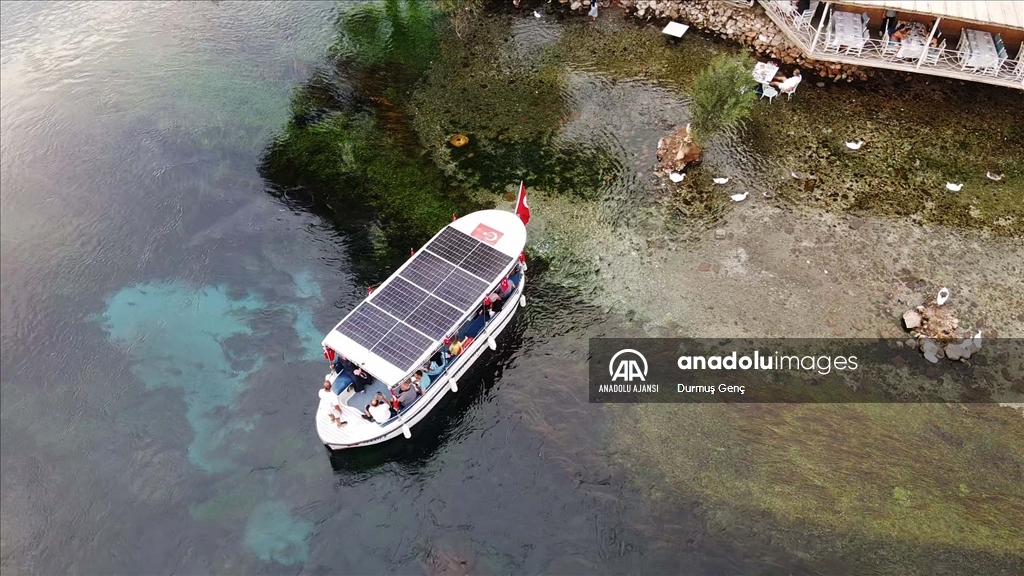 Sakin kent Akyaka'nın Kadın Azmağı "çevre dostu" teknelerle korunacak
